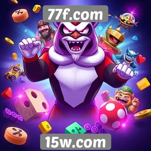 Variedade de jogos disponíveis na plataforma 77f.com